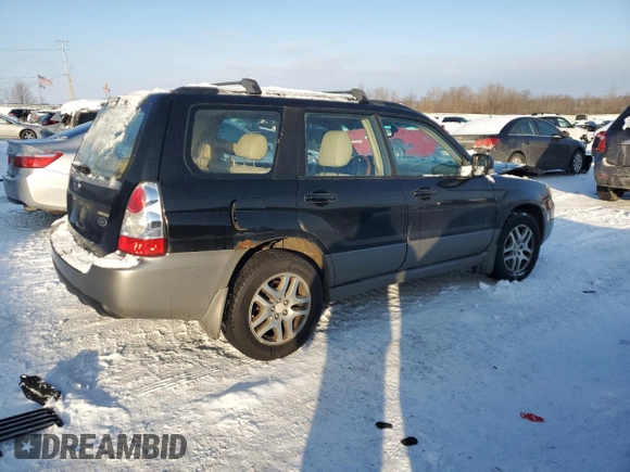 2006 Subaru Forester 2.5 X L.L. Bean Edition with VIN JF1SG676X6H700528, listed as a Copart auction lot 89131675 with 268,237 mi miles and Clean Title. Bid and sale history available at carsss.com. Image 3.