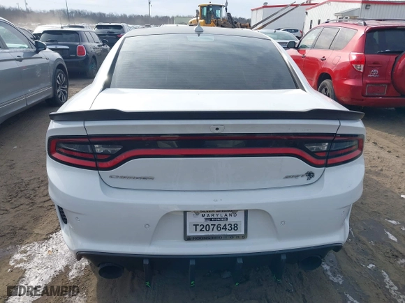2021 Dodge Charger SRT Hellcat Widebody with VIN 2C3CDXL92MH585934, listed as a IAAI auction lot 41387883 with 20,873 mi miles. Bid and sale history available at carsss.com. Image 16.