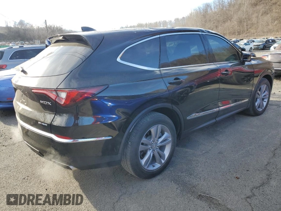 2023 Acura MDX with VIN 5J8YE1H36PL028064, listed as a Copart auction lot 87883005 with 16,587 mi miles and Salvage Title. Bid and sale history available at carsss.com. Image 3.