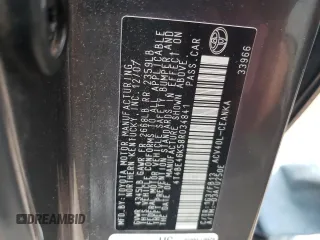 2008 Toyota Camry LE z VIN 4T4BE46K58R034841, wystawiony jako Copart lot #42176215 z przebiegiem Nie podano mil oraz Nie do naprawy • Non repairable. Historia ofert i sprzedaży dostępna na DreamBid. Obrazek 12.