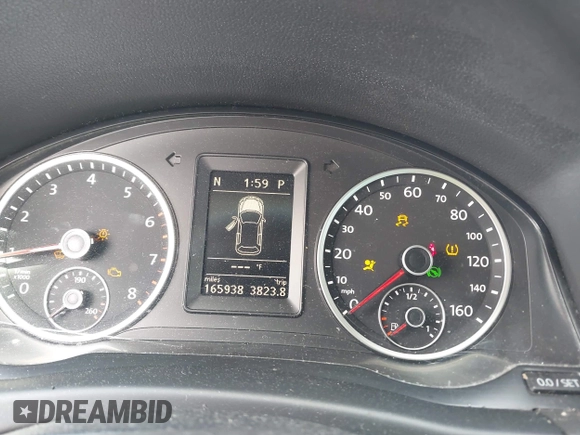 2012 Volkswagen Tiguan S with VIN WVGBV7AX3CW571039, listed as a IAAI auction lot 41928361 with 165,938 mi miles and . Bid and sale history available at DreamBid. Image 7.