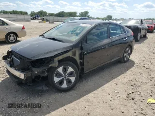 2019 Hyundai Ioniq Limited with VIN KMHC05LH0KU049959, listed as a Copart auction lot 56513685 with 38,878 mi miles and Salvage title. Bid and sale history available at DreamBid. Image 1.