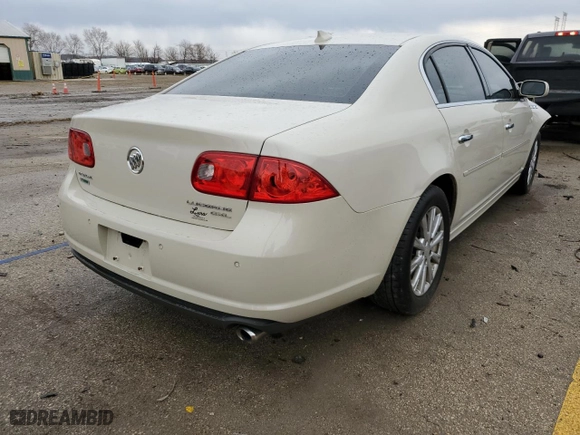 2011 Buick Lucerne CXL with VIN 1G4HC5EM6BU143531, listed as a Copart auction lot 46835045 with 77,427 mi miles and Salvage Title. Bid and sale history available at carsss.com. Image 3.