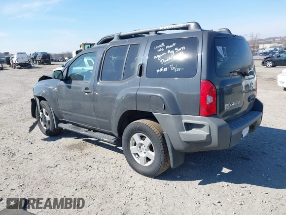 2008 Nissan Xterra S with VIN 5N1AN08W58C539847, listed as a IAAI auction lot 41650719 with 221,345 mi miles and . Bid and sale history available at DreamBid. Image 3.