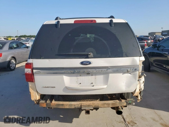 2015 Ford Expedition Max Limited с VIN 1FMJK2ATXFEF16702, выставлен на аукционе Copart как лот 66694295 с пробегом 175 928 миль миль и Списание • Salvage title. История ставок и продаж доступна на DreamBid. Изображение 6.
