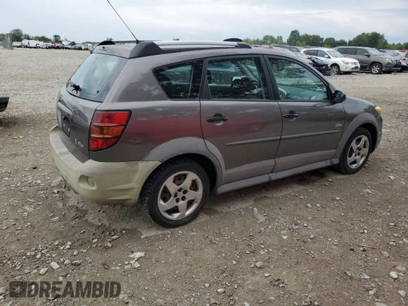 2005 Pontiac Vibe with VIN 5Y2SL63815Z480783, listed as a Copart auction lot 70267334 with 132,637 mi miles and Salvage Title. Bid and sale history available at carsss.com. Image 3.