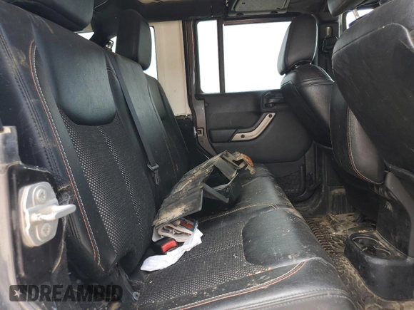 2017 Jeep Wrangler Unlimited 75th Anniversary with VIN 1C4BJWEG2HL503506, listed as a Copart auction lot 57046545 with 114,478 mi miles and Salvage title. Bid and sale history available at DreamBid. Image 10.