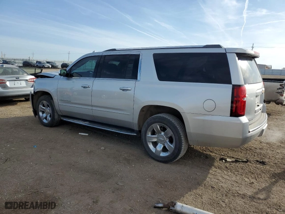 2017 Chevrolet Suburban Premier with VIN 1GNSKJKC0HR402146, listed as a Copart auction lot 48703865 with 91,279 mi miles and Salvage Title. Bid and sale history available at carsss.com. Image 2.