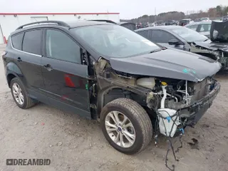 2018 Ford Escape SE with VIN 1FMCU0GD1JUB03329, listed as a IAAI auction lot 41040155 with 61,006 mi miles. Bid and sale history available at carsss.com. Image 1.