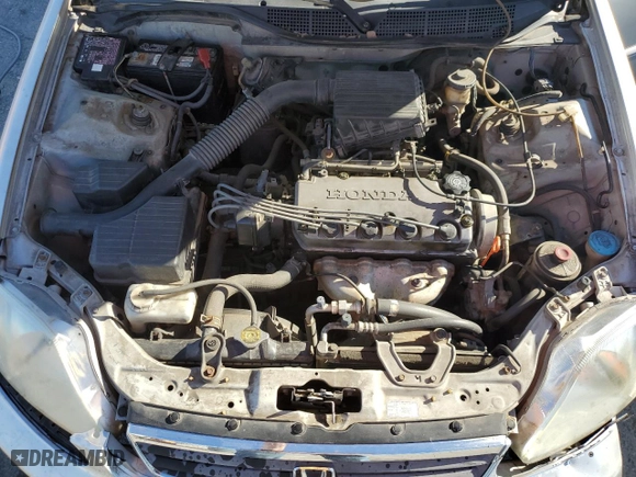 2000 Honda Civic VP with VIN 2HGEJ6614YH536447, listed as a Copart auction lot 46506085 with 302,724 mi miles and Salvage Title. Bid and sale history available at carsss.com. Image 11.