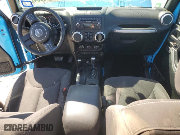2018 Jeep Wrangler JK Unlimited Sahara with VIN 1C4BJWEG0JL899909, listed as a Copart auction lot 73563804 with 95,244 mi miles and Salvage Title. Bid and sale history available at carsss.com. Image 8.