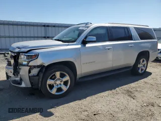 2016 Chevrolet Suburban LT with VIN 1GNSKHKC3GR394311, listed as a Copart auction lot 47304525 with 114,697 mi miles and Salvage Title. Bid and sale history available at DreamBid. Image 1.