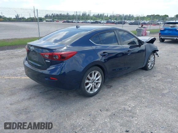 2014 Mazda 3 S Grand Touring with VIN JM1BM1W37E1213159, listed as a IAAI auction lot 42081848 with 166,371 mi miles and . Bid and sale history available at DreamBid. Image 4.