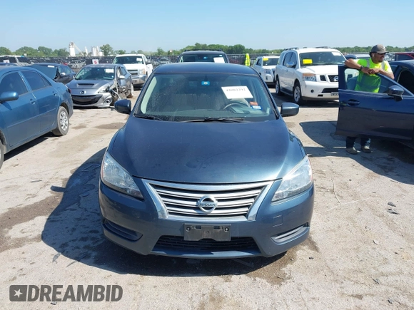 2015 Nissan Sentra SV with VIN 3N1AB7AP9FL688596, listed as a IAAI auction lot 42082292 with 77,300 mi miles and . Bid and sale history available at DreamBid. Image 12.