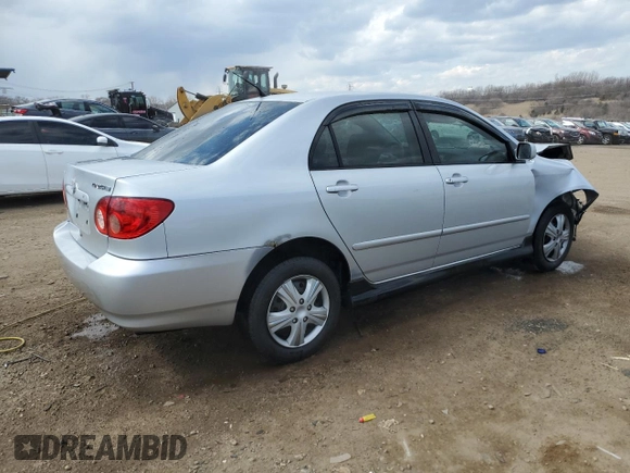 2005 Toyota Corolla CE with VIN 1NXBR32E25Z508717, listed as a Copart auction lot 50561075 with 226,557 mi miles and Salvage Title. Bid and sale history available at DreamBid. Image 3.