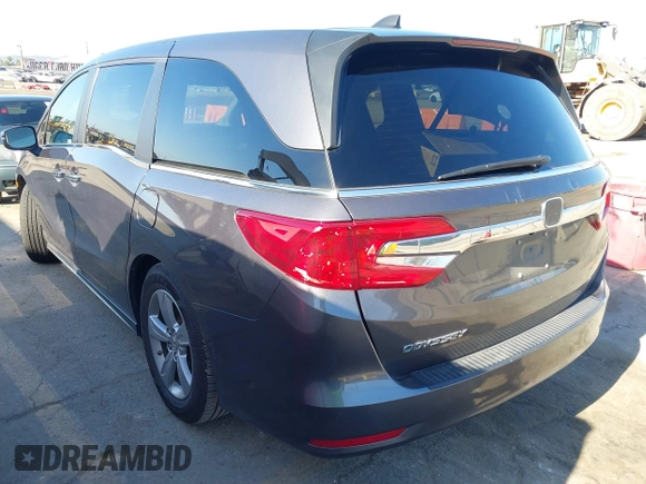2018 Honda Odyssey EX with VIN 5FNRL6H53JB099188, listed as a IAAI auction lot 42239774 with 90,469 mi miles and . Bid and sale history available at DreamBid. Image 3.