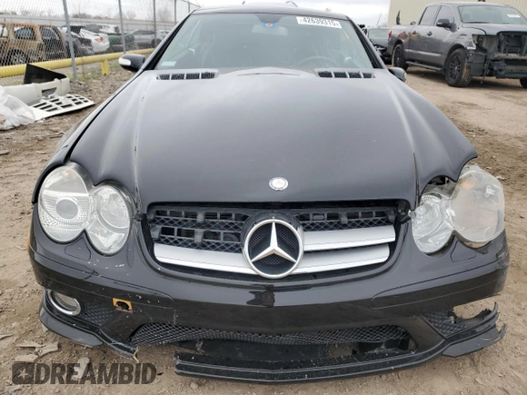 2008 Mercedes-Benz SL 550 with VIN WDBSK71F88F139671, listed as a Copart auction lot 42639315 with Not provided miles and Salvage title. Bid and sale history available at DreamBid. Image 5.