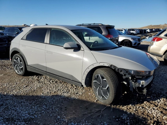 2024 Hyundai IONIQ 5 SE with VIN KM8KMDDF7RU264434, listed as a Copart auction lot 86217454 with NaN miles and Salvage Title. Bid and sale history available at carsss.com. Image 4.