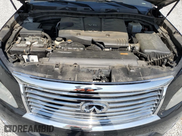 2014 Infiniti QX80 with VIN JN8AZ2NF8E9555689, listed as a Copart auction lot 53536325 with 191,185 mi miles and Clean Title. Bid and sale history available at DreamBid. Image 12.