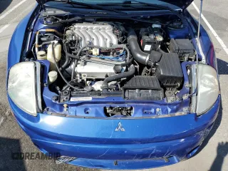 2005 Mitsubishi Eclipse GTS with VIN 4A3AE75H45E040618, listed as a Copart auction lot 71859294 with 134,966 mi miles and Salvage Title. Bid and sale history available at carsss.com. Image 11.