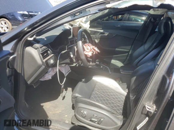 2018 Audi S4 Premium Plus with VIN WAUB4AF46JA093189, listed as a Copart auction lot 52368945 with 98,579 mi miles and Salvage Title. Bid and sale history available at carsss.com. Image 7.