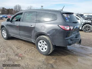 2016 Chevrolet Traverse LS with VIN 1GNKRFED5GJ286226, listed as a IAAI auction lot 41652657 with 105,354 mi miles. Bid and sale history available at carsss.com. Image 3.