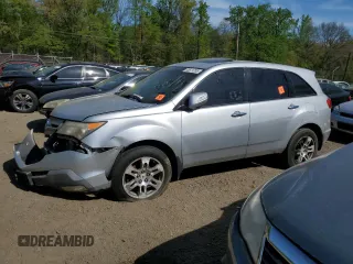 2007 Acura MDX Tech Pkg with VIN 2HNYD283X7H508526, listed as a Copart auction lot 53611205 with 0 mi miles and Salvage Title. Bid and sale history available at carsss.com. Image 1.