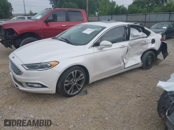 2017 Ford Fusion Titanium with VIN 3FA6P0D96HR239830, listed as a IAAI auction lot 42741998 with 116,951 mi miles and . Bid and sale history available at DreamBid. Image 18.