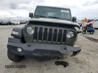 2023 Jeep Wrangler Sport Altitude с VIN 1C4HJXDG5PW648280, выставлен на аукционе Copart как лот 47833835 с пробегом 27 764 миль миль и Списание • Salvage title. История ставок и продаж доступна на DreamBid. Изображение 5.
