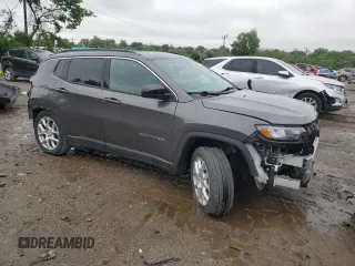 2023 Jeep Compass Latitude Lux с VIN 3C4NJDFN7PT544666, выставлен на аукционе Copart как лот 56921905 с пробегом 12 022 миль миль и Списание • Salvage title. История ставок и продаж доступна на DreamBid. Изображение 4.