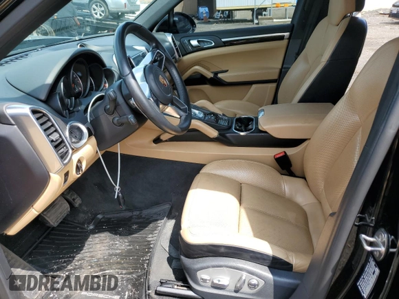 2018 Porsche Cayenne with VIN WP1AA2A27JKA06735, listed as a Copart auction lot 59016435 with 96,559 mi miles and Salvage title. Bid and sale history available at DreamBid. Image 7.