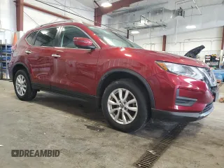 2018 Nissan Rogue SV with VIN 5N1AT2MVXJC703811, listed as a Copart auction lot 54958985 with 170,437 mi miles and Non Repairable. Bid and sale history available at DreamBid. Image 4.