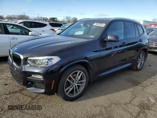 2018 BMW X3 xDrive30i with VIN 5UXTR9C59JLD90032, listed as a Copart auction lot 86059584 with 44,580 mi miles and Salvage Title. Bid and sale history available at carsss.com. Image 1.