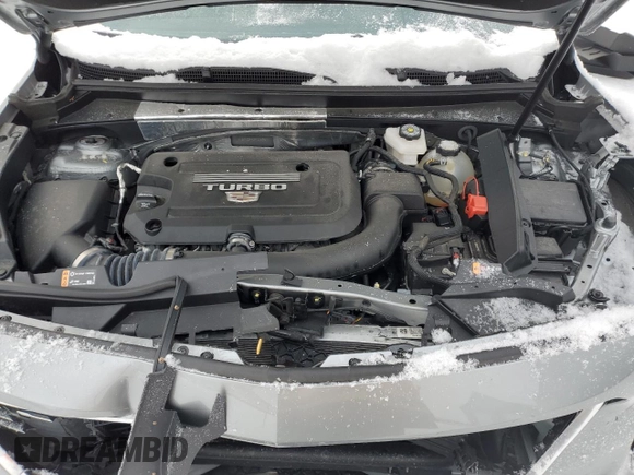 2023 Cadillac XT4 AWD Premium Luxury with VIN 1GYFZDR42PF215961, listed as a Copart auction lot 88672825 with 17,273 mi miles and Salvage Title. Bid and sale history available at carsss.com. Image 12.