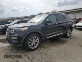 2021 Ford Explorer Limited с VIN 1FMSK8FH2MGB92075, выставлен на аукционе Copart как лот 54912505 с пробегом 61 056 миль миль и Списание • Salvage title. История ставок и продаж доступна на DreamBid. Изображение 1.