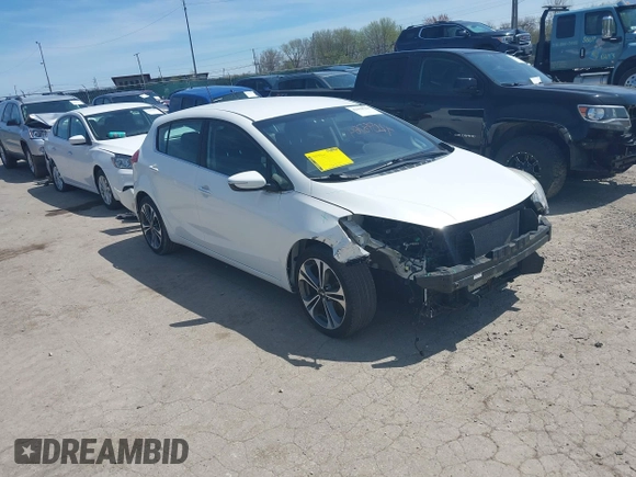 2016 Kia Forte EX with VIN KNAFX5A84G5628970, listed as a IAAI auction lot 42098764 with 92,003 mi miles and . Bid and sale history available at DreamBid. Image 1.