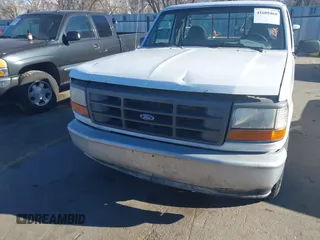 1995 Ford F-150 with VIN 1FTDF15Y4SLC02751, listed as a IAAI auction lot 41689464 with 366,344 mi miles. Bid and sale history available at carsss.com. Image 6.