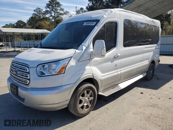 2017 Ford Transit z VIN 1FTYR2CG6HKA69191, wystawiony jako Copart lot #89069345 z przebiegiem 30 038 mil mil oraz Szkoda całkowita • Salvage title. Historia ofert i sprzedaży dostępna na DreamBid. Obrazek 1.