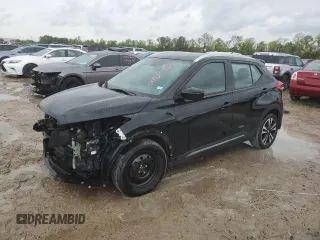2020 Nissan Kicks SR with VIN 3N1CP5DV4LL536343, listed as a Copart auction lot 50825965 with 78,744 mi miles and Salvage Title. Bid and sale history available at carsss.com. Image 1.