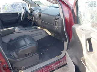 2004 Nissan Titan LE with VIN 1N6AA07B34N501172, listed as a IAAI auction lot 41734614 with 1 mi miles. Bid and sale history available at carsss.com. Image 5.