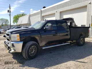 2008 Chevrolet Silverado 3500HD SRW 1LT with VIN 1GCHK33658F183273, listed as a Copart auction lot 53846894 with 247,175 mi miles and Salvage Title. Bid and sale history available at DreamBid. Image 1.
