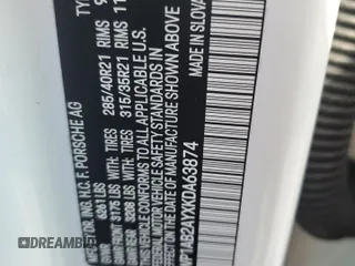 2019 Porsche Cayenne S z VIN WP1AB2AYXKDA63874, wystawiony jako Copart lot #74203724 z przebiegiem Nie podano mil oraz Nie do naprawy • Non repairable. Historia ofert i sprzedaży dostępna na DreamBid. Obrazek 14.