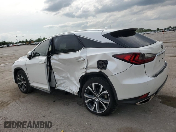 2021 Lexus RX 350 with VIN 2T2HZMDAXMC285784, listed as a Copart auction lot 56919925 with 64,842 mi miles and Salvage title. Bid and sale history available at DreamBid. Image 2.