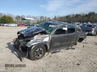 2017 Toyota Tacoma SR5 with VIN 3TMCZ5AN2HM057612, listed as a Copart auction lot 48394765 with 106,579 mi miles and Salvage Title. Bid and sale history available at carsss.com. Image 1.