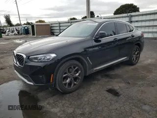 2023 BMW X4 xDrive30i with VIN 5UX33DT04P9S73566, listed as a Copart auction lot 42492005 with 13,573 mi miles and Salvage Title. Bid and sale history available at carsss.com. Image 1.