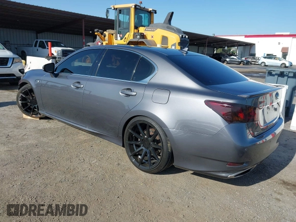 2013 Lexus GS 350 with VIN JTHCE1BL8D5004042, listed as a IAAI auction lot 42152739 with 130,315 mi miles. Bid and sale history available at carsss.com. Image 3.