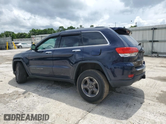 2017 Jeep Grand Cherokee Limited z VIN 1C4RJFBG7HC781692, wystawiony jako Copart lot #61030725 z przebiegiem 49 069 mil mil oraz Szkoda całkowita • Salvage title. Historia ofert i sprzedaży dostępna na DreamBid. Obrazek 2.