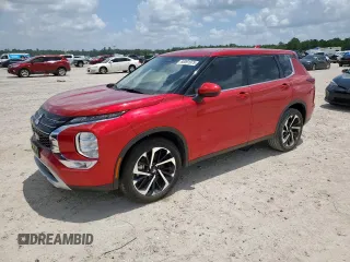 2024 Mitsubishi Outlander SE z VIN JA4J3VA89RZ048600, wystawiony jako Copart lot #60091975 z przebiegiem Nie podano mil oraz Szkoda całkowita • Salvage title. Historia ofert i sprzedaży dostępna na DreamBid. Obrazek 1.