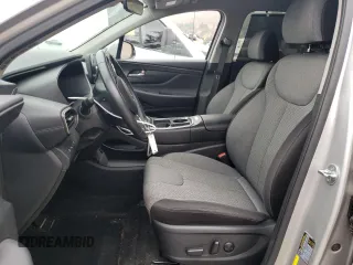 2021 Hyundai Santa Fe Hybrid Blue with VIN KM8S2DA1XMU006125, listed as a Copart auction lot 76073644 with 30,357 mi miles and Salvage Title. Bid and sale history available at carsss.com. Image 7.