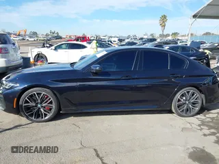 2023 BMW 5 Series 540i with VIN WBA53BJ06PWY11037, listed as a IAAI auction lot 41612304 with 37,274 mi miles and . Bid and sale history available at DreamBid. Image 14.